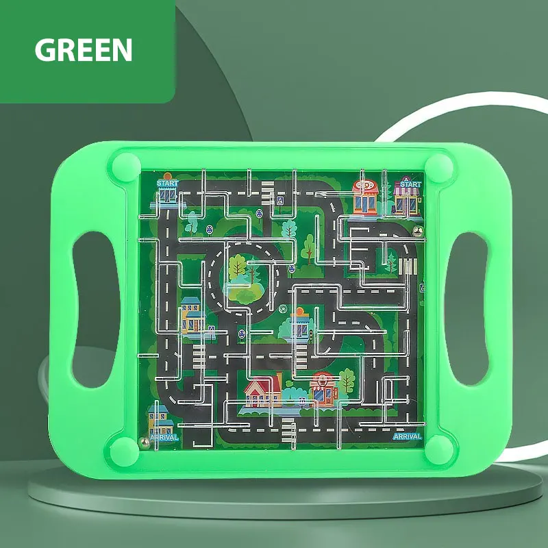 子供用 3D 迷路ボール - 手と目のバランス重力記憶シーケンシャルパズルモンテッソーリ教育玩具理想的な子供のギフト