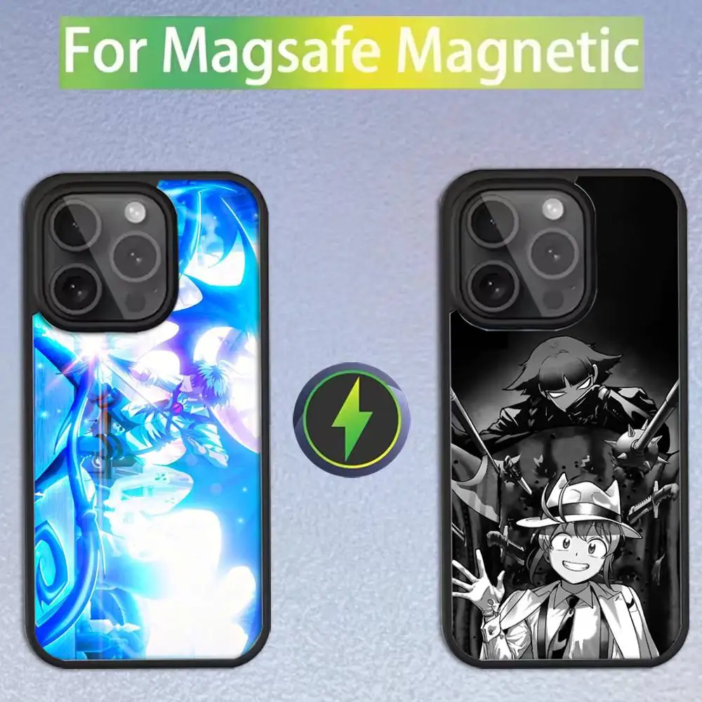 

Чехол для телефона S-Suzuki I-Iruma в стиле аниме для iPhone 17,16,15,14,13,12,11, Pro, Max, Plus, Mini, SE4, E с магнитной беспроводной зарядкой Magsafe