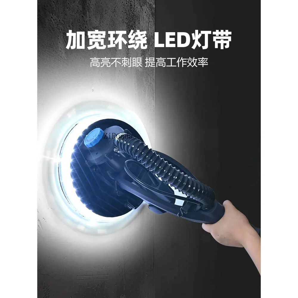 자가흡입 무진동 벽면 샌더, 퍼티 벽면 전동 광택기, 긴봉 벽면 그라인더