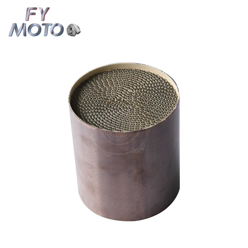 

Auto Catalyst Three-core Metal Substrate Catalyst 100cell EURO 5 Length 110MM Diameter 100MM