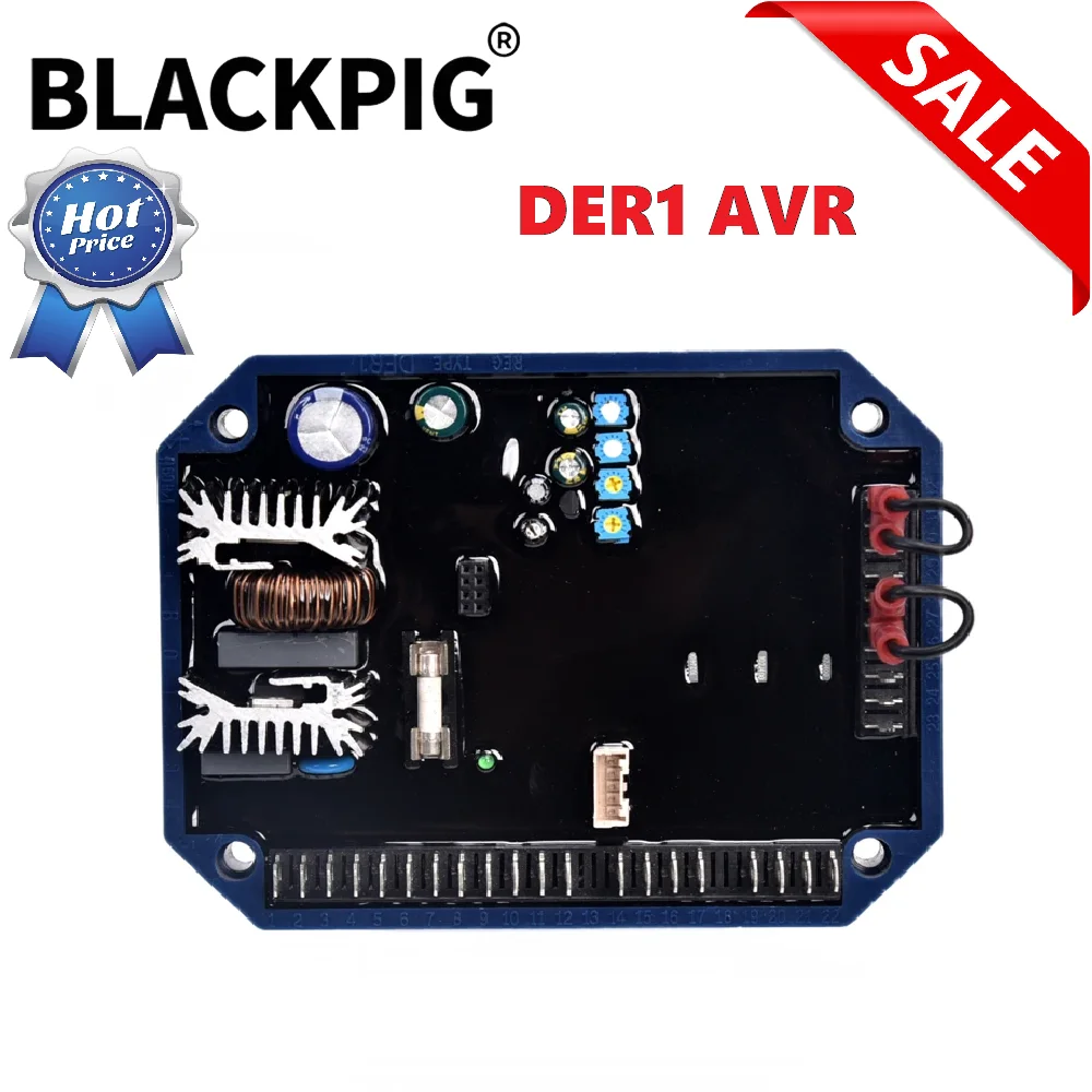 Factory Supply DER1 AVR Generator Automatic Voltage Regulator Circuit Board  For Generators Parts Compatible with Original