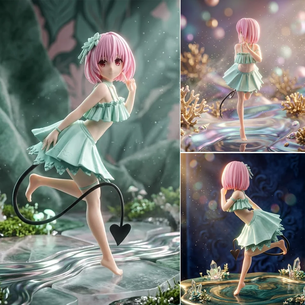 1個入りのピンク髪のかわいい女の子フィギュア、家庭-オフィスアニメコレクション、美少女フォーカス、女の子向けゲームフィギュア、カフェ装飾。