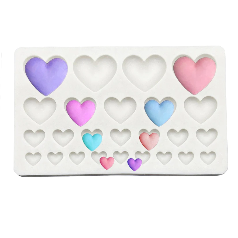 

Living Heart Silicone Mold Fondant Cake Decorating Tools Candy Chocolate Gumpaste Mold