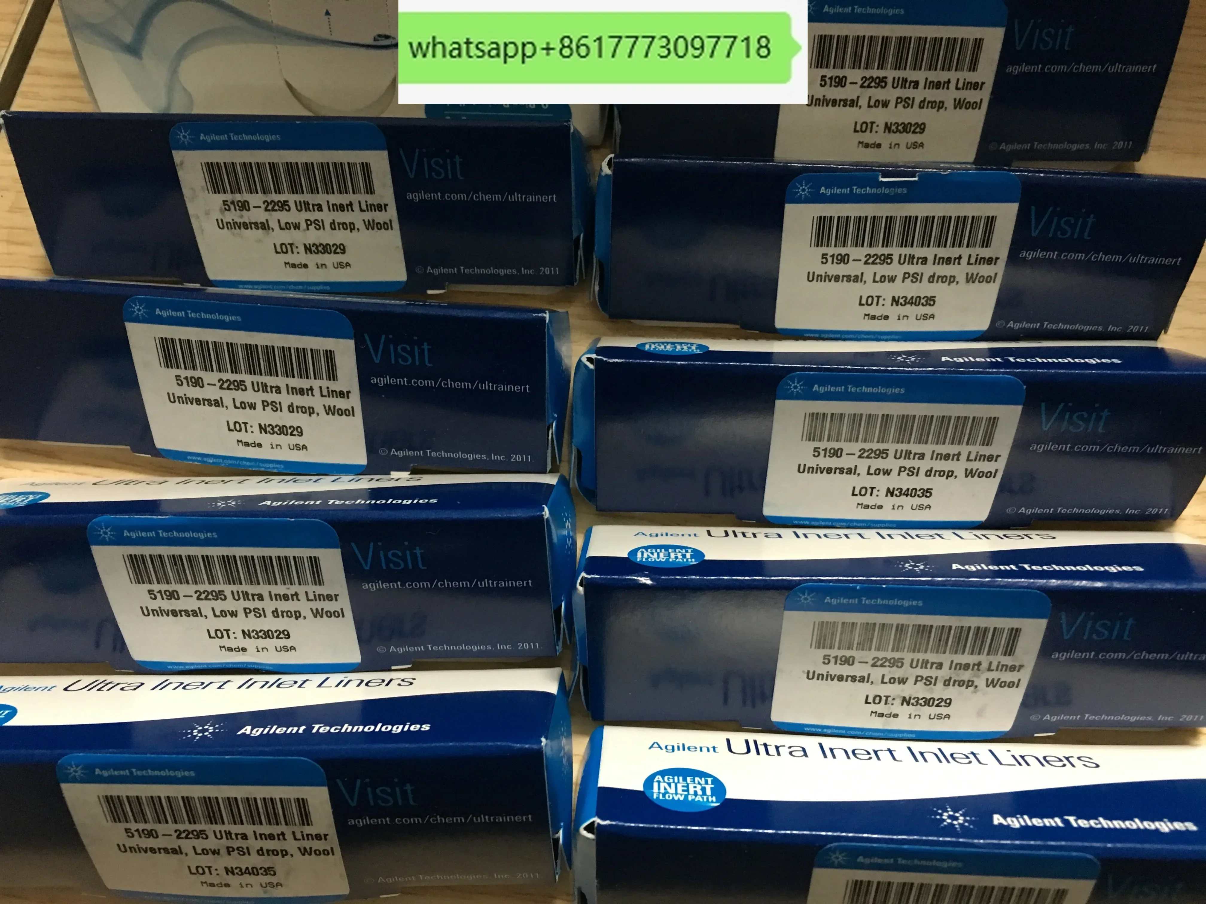 Ultra Inert Liners 5190-2295 Inlet Split Liners