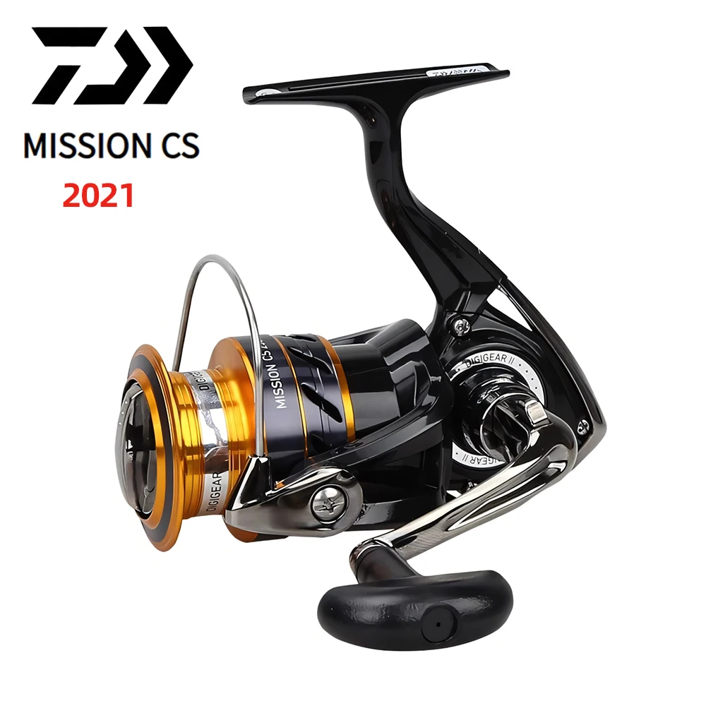 2021-ダイワ-ミッション-cs-フィッシングリール-2000-4000-アルミスプール-最大ドラグ-2-6kg-3-1bb-スピニングリール
