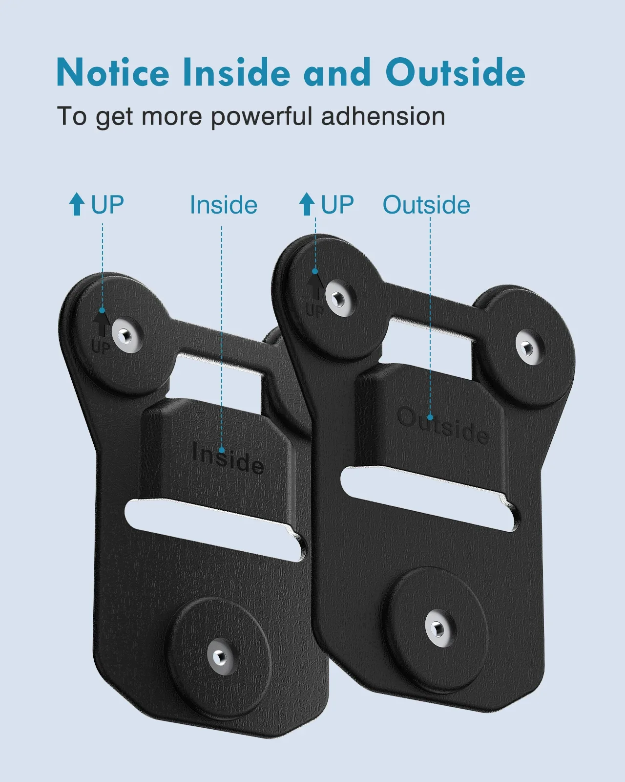 Magnetic Suction Back Clip Contains Magnets Inside and Outside Strong Suction For Boblov Body worn Camera Mini Camera KJ21 PD70