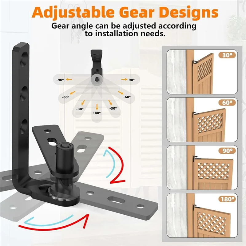 ABZL para herrajes de puertas batientes para bisagras de puertas batientes Bisagras de puertas de cafetería Bisagras de puertas de salón