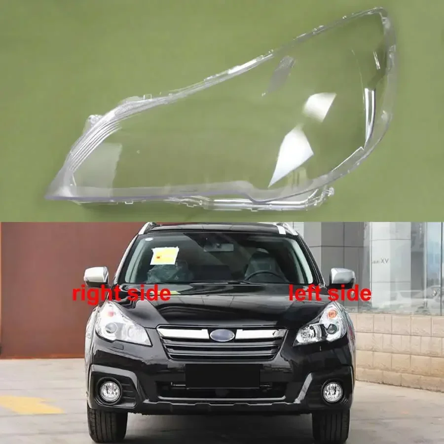 For Subaru Outback Legacy 2010 2011 2012 2013 2014 2015 Lamp Shade Headlamp Shell Transparent Lampshade Headlight Cover Lens