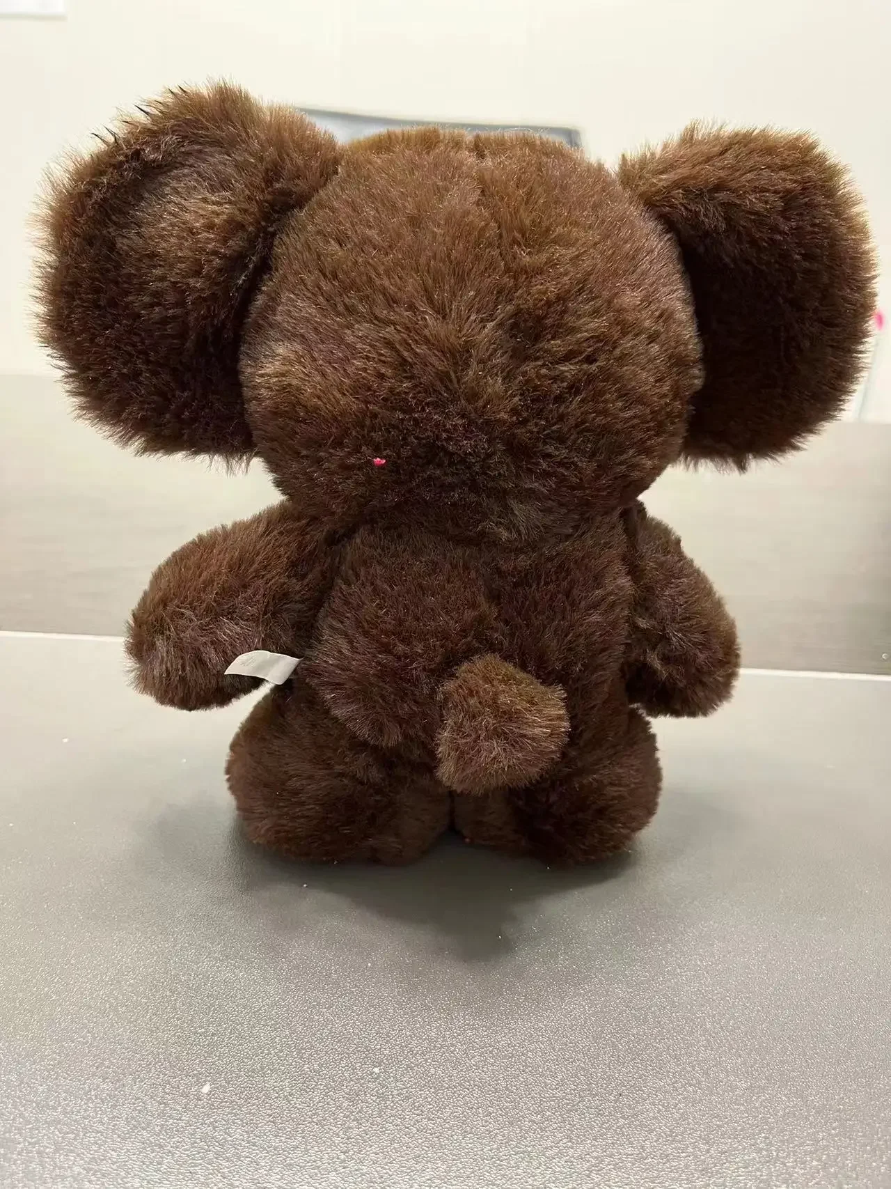 Cheburashka 20CM może zaśpiewać pluszową zabawkę duże uszy zabawkowa małpka rosji Anime dziecko dziecko śpi uspokaja lalki dzieci prezent dla dzieci