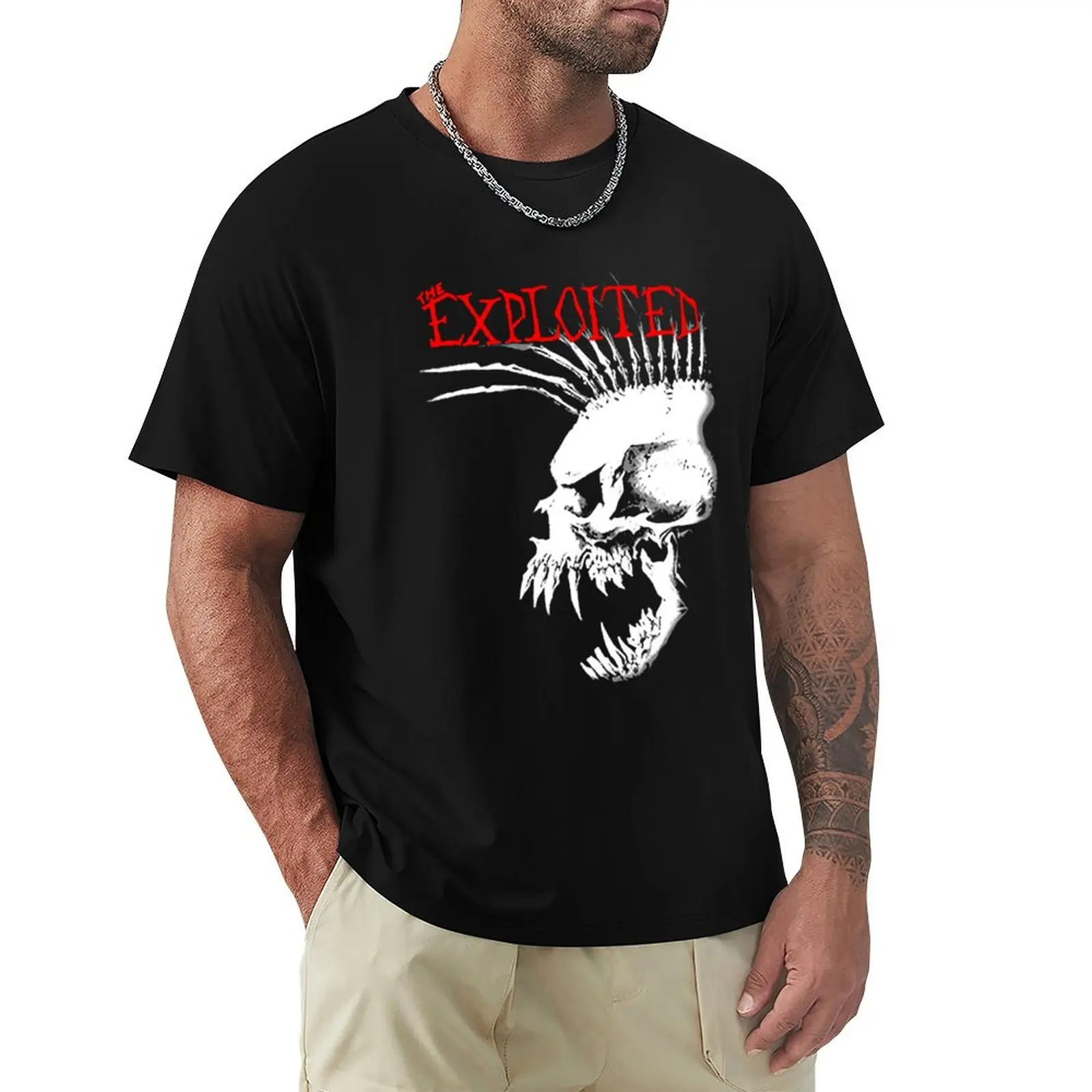 

Панк-отправиленный > Explore Designs Trending-The Exploited Band Футболки с графическим рисунком, мужская одежда