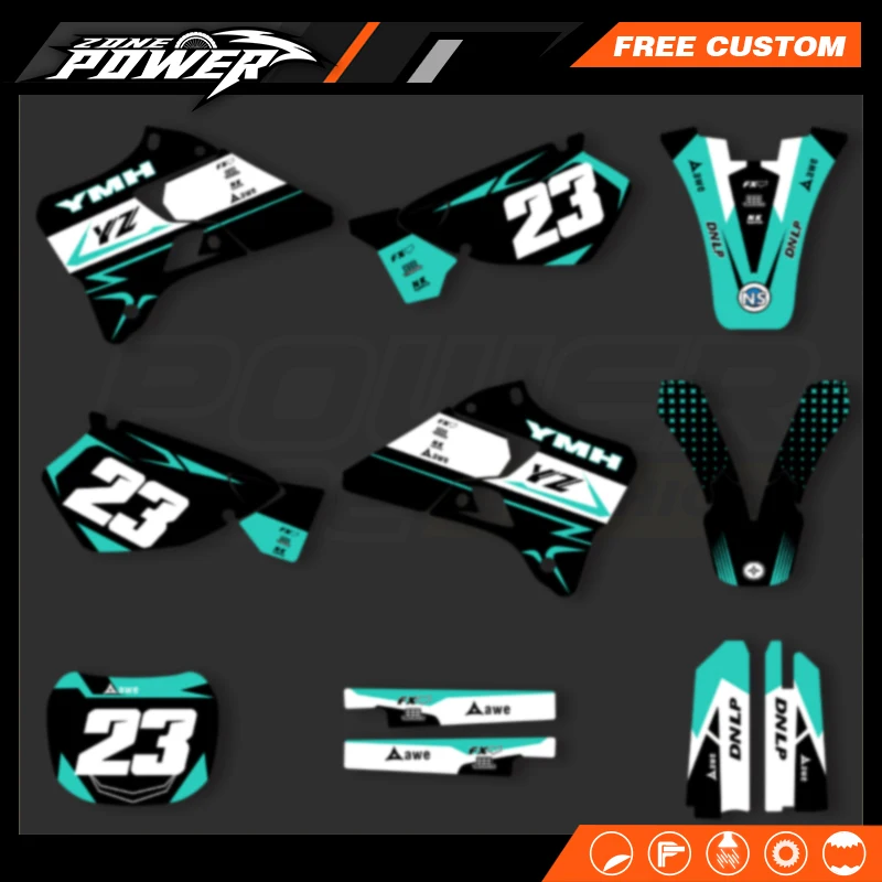 

Наборы графических наклеек Powerzone для Yamaha 2001, 2000, 1999, 1998, 1997, 1996, YZ125 YZ250 YZ 125 250 04