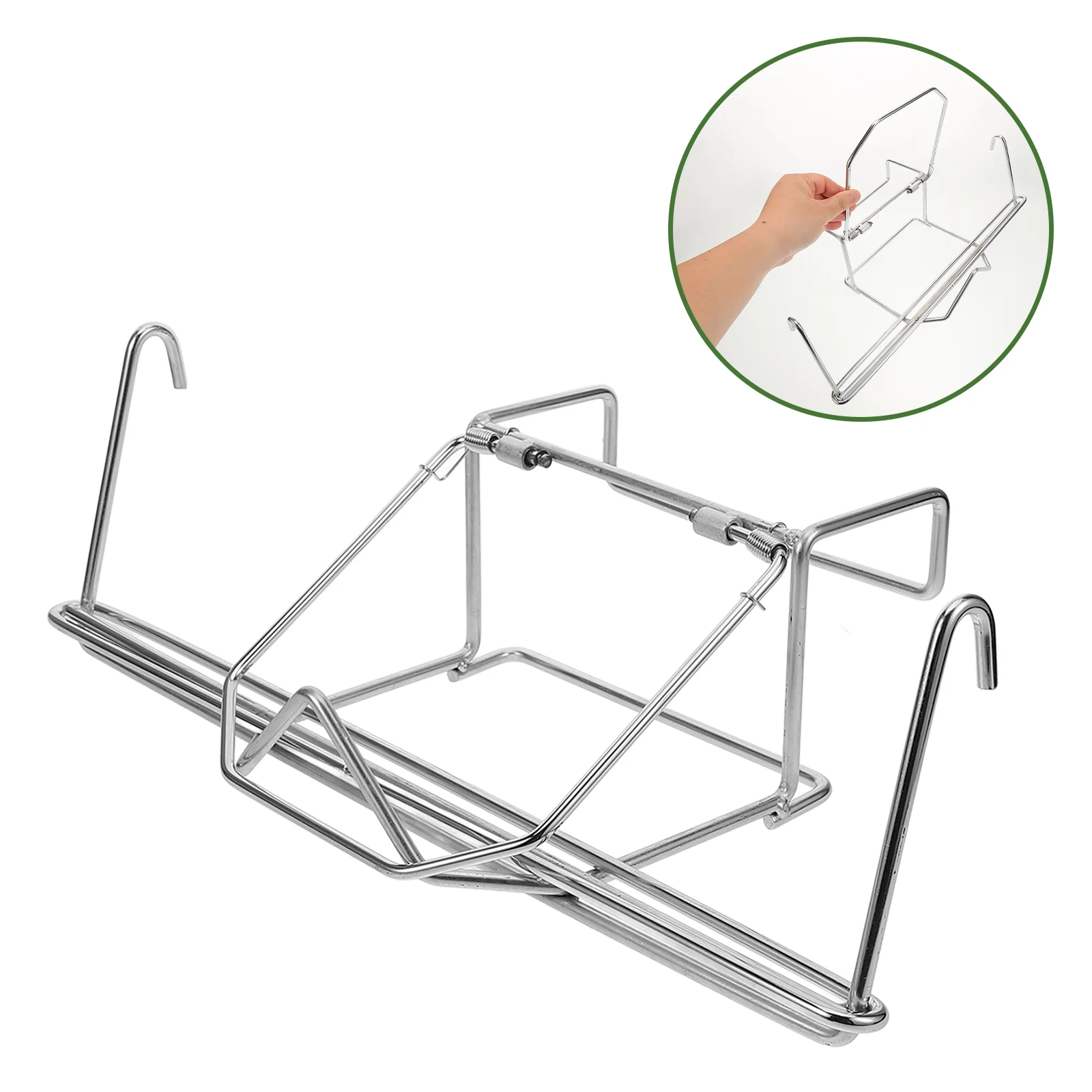 

Roll Bag Holder Shopping Grocery Bags Dispenser for Tear Vertical Rack Portable Supermarket