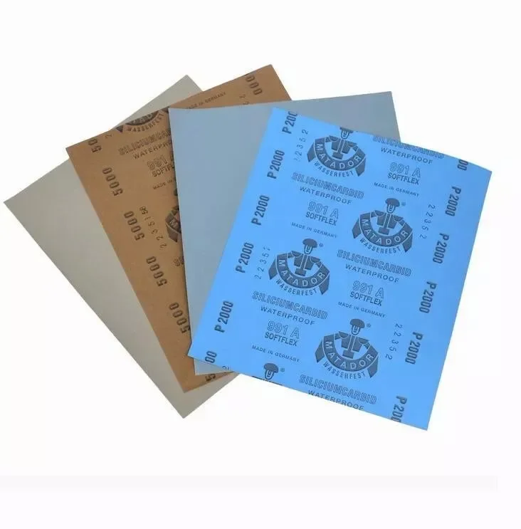 1Pcs 230x280mm Wet Dry Sandpaper 60Grit -7000 Grit Abrasive Sanding Paper Sheets Waterproof Auto