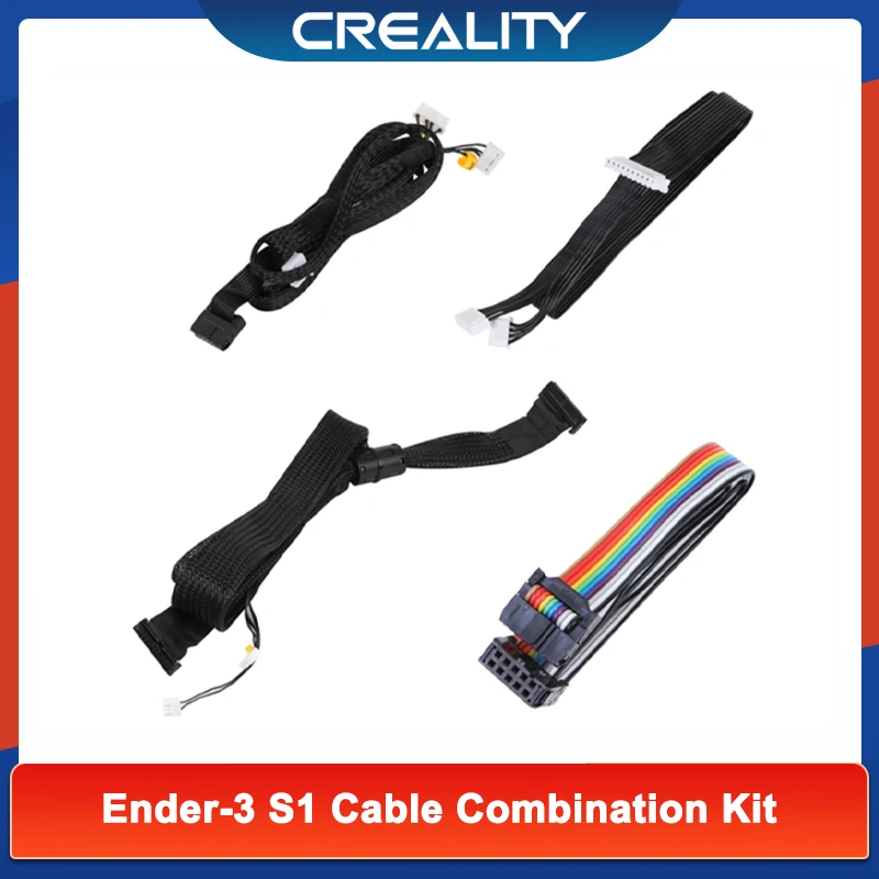 

Original Creality Ender-3 S1 Cable/Wires Combination Package Ender-3 S1/CR-10 Smart Pro 3D Printer Parts / Accessories