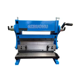 3-In-1 Combination Sheet Metal Brake Shear Press 0-90° Metal Bending Machine Shear and Slip Roll Machine for Shear Bending