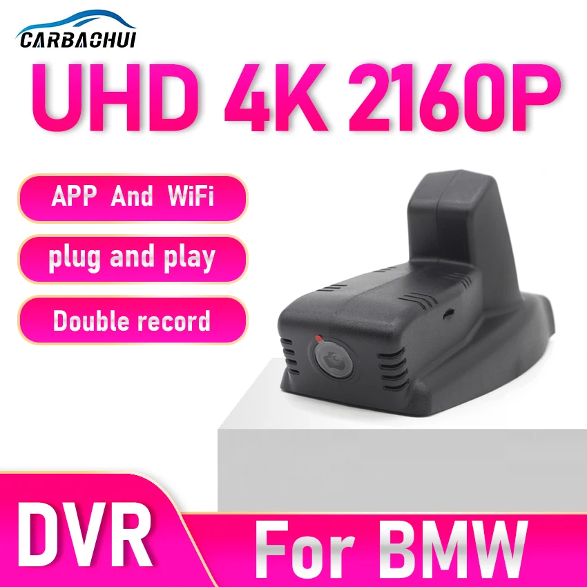 

Видеорегистратор 4K для BMW i3/i3s 2018-2021, автомобильная камера UHD, G-сенсор, управление через приложение, ночное видение, циклическая запись (подходит для размера 26 см)