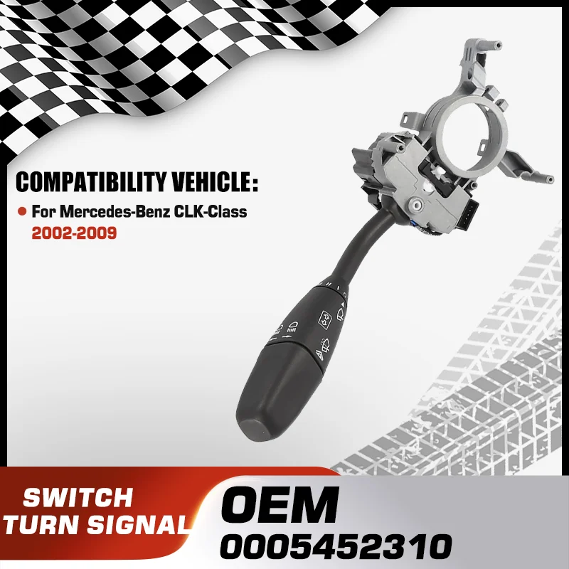 

Car Steering Column Switch Cruise Control For Mercedes-Benz CLK-Class CLK200 CLK240 CLK270 CLK320 CLK500 CLK55 C209 2002-2009