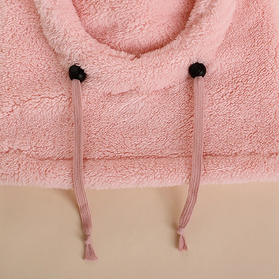 Kinderen Beer Oren Hoed met Gezichtsbedekking Kinderen Winter Warm Verstelbare Cap voor Jongens Meisjes Outdoor Kleding Accessoires