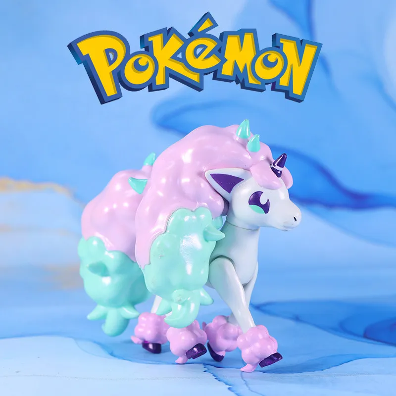 wct-autentico-pokemon-galarian-ponyta-solto-figuras-de-anime-colecionaveis-de-uma-peca