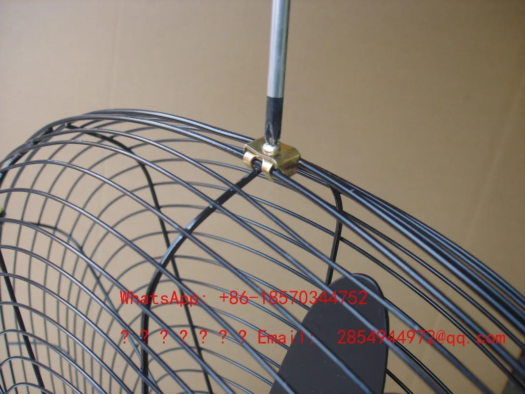 Industrial Electric Fan Accessories Iron Mesh Cover 500mm650mm 750mm