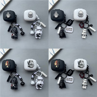 Caroton Case For Anker Soundcore R60i NC Silicone Soft Protector Cover For Soundcore R60iNC Headphone Bags With Keyring