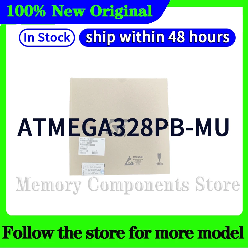 ATMEGA328PB-MU  In stock 48 hours ship