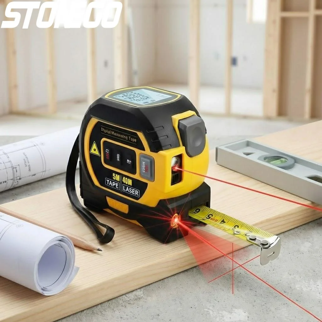 Laser-Messband 40M 60M Meter Infrarot-Laser-Entfernungsmesser Intelligentes Energiemessgerät Hochpräzises Messwerkzeug