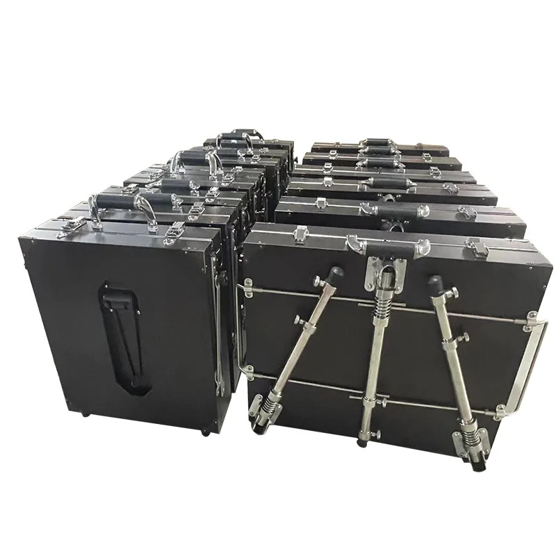 

Metal stainless steel bracket type sketch oil painting box folding painting oil painting stand display stand