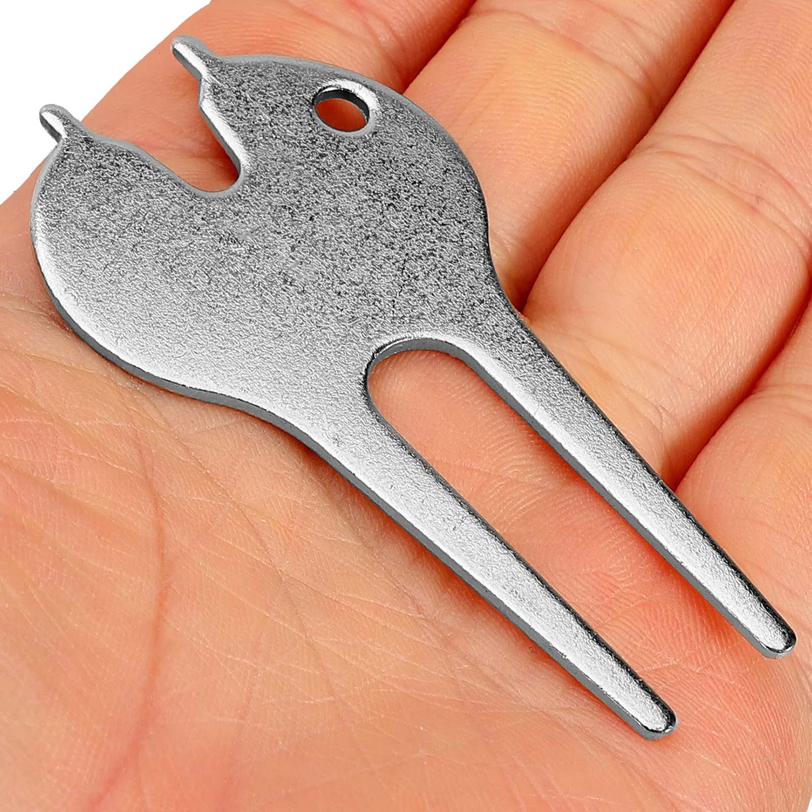 

5Pcs Golf Grass Repair Tool Professional Divot Fork Set Compact Lightweight Metal Construction for Convenient Outdoor Use