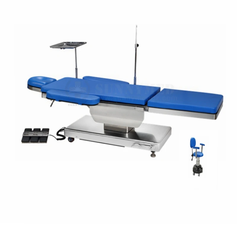 Factory Direct Sale Surgery Room Use Electric Ophthalmology Surgical Bed Surgical Table And Lamp Ophthalmic Surgical Table