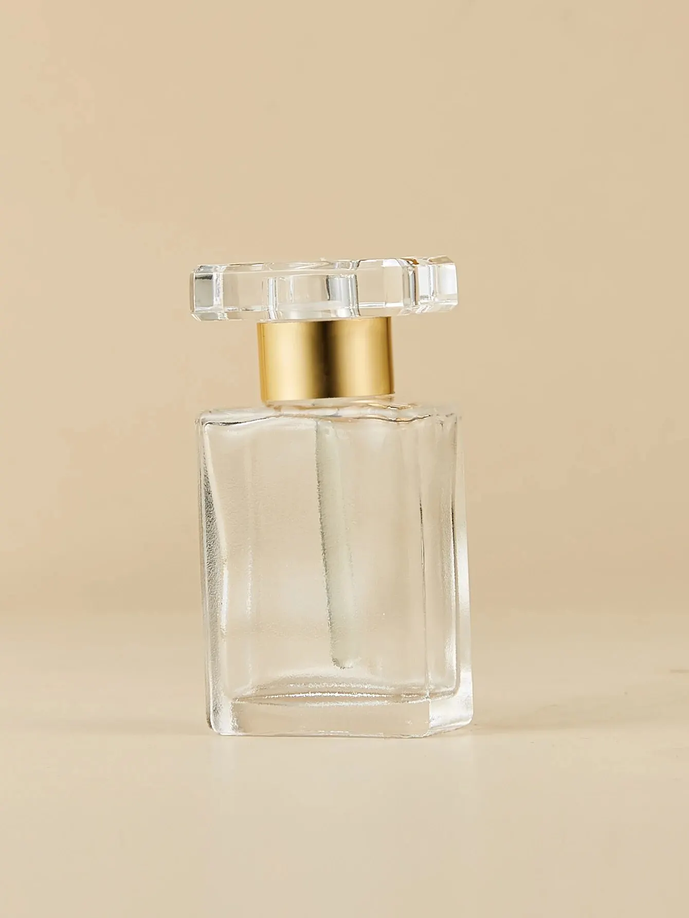 15ml Transparent Essence Bottle with Square Cover - Perfect for Essential Oils, Perfume, and More - Portable and Refillable