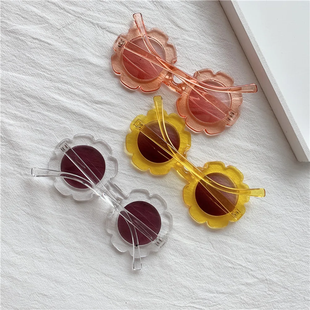 

Sunflower Glasses for Kids Baby Adorable Spectacles Transparent Frame Premium Plastic Safe Durable Kid Spectacles