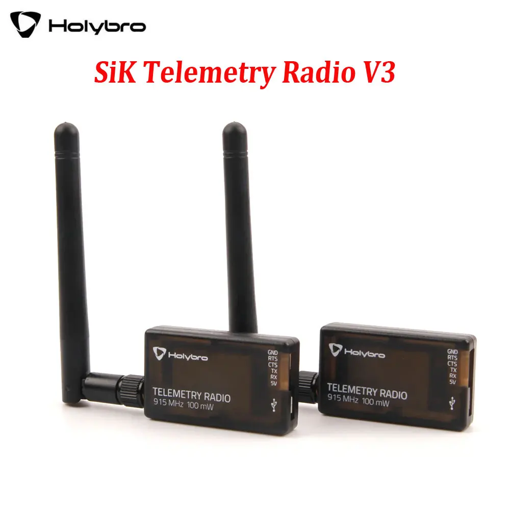 HolyBro SiK Telemetry Radio V3 100mW 500mW 433MHZ 915MHZ for APM Pixhawk Radiolink MINI PIX RC Drone Flight Controller