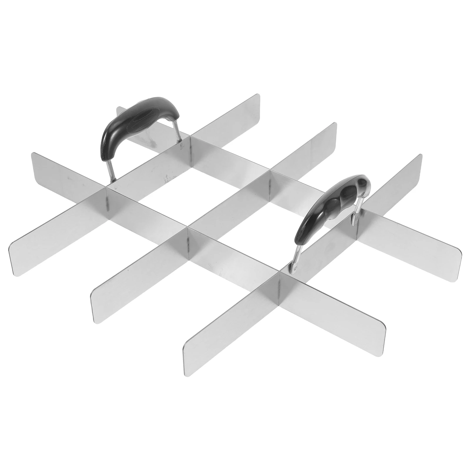 

Stainless Steel Cake Slicer 12 Grids Cake Divider With Handle Pie Cutter Dessert Slicer For Tiramisu Rice And Pastry Baking Tool