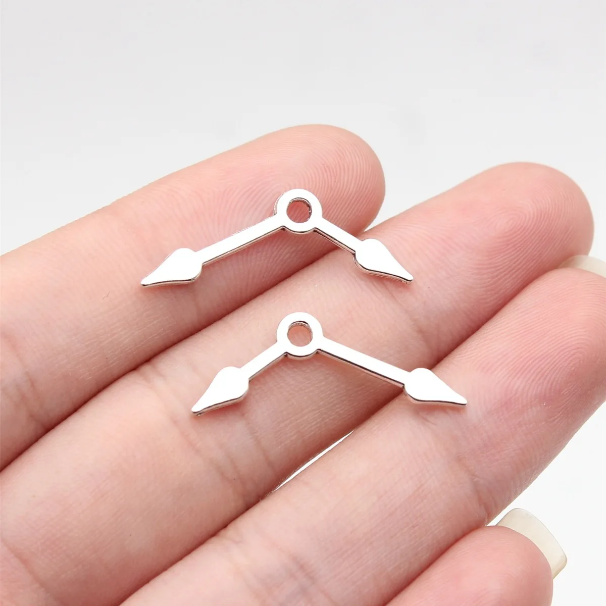 

120 шт./лот, фурнитура для украшений своими руками: стрелки для часов из сплава, соединители для серег, подвески для браслетов