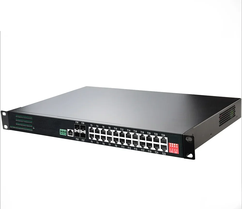 

Rackmount Managed ethernet 24 port 1000mbps POE +4 port SFP with Gigabit POE Network Switch