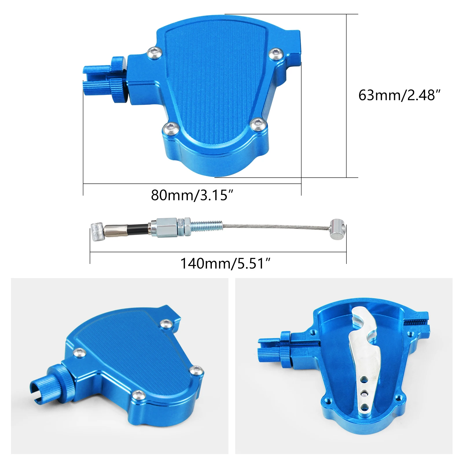 لياماها YZ250 YZ 80 85 125 250 250F 426F 450FX WR250F WR426F WR450F WR250 R X TTR250 حيلة مخلب نظام كابل سحب سهل