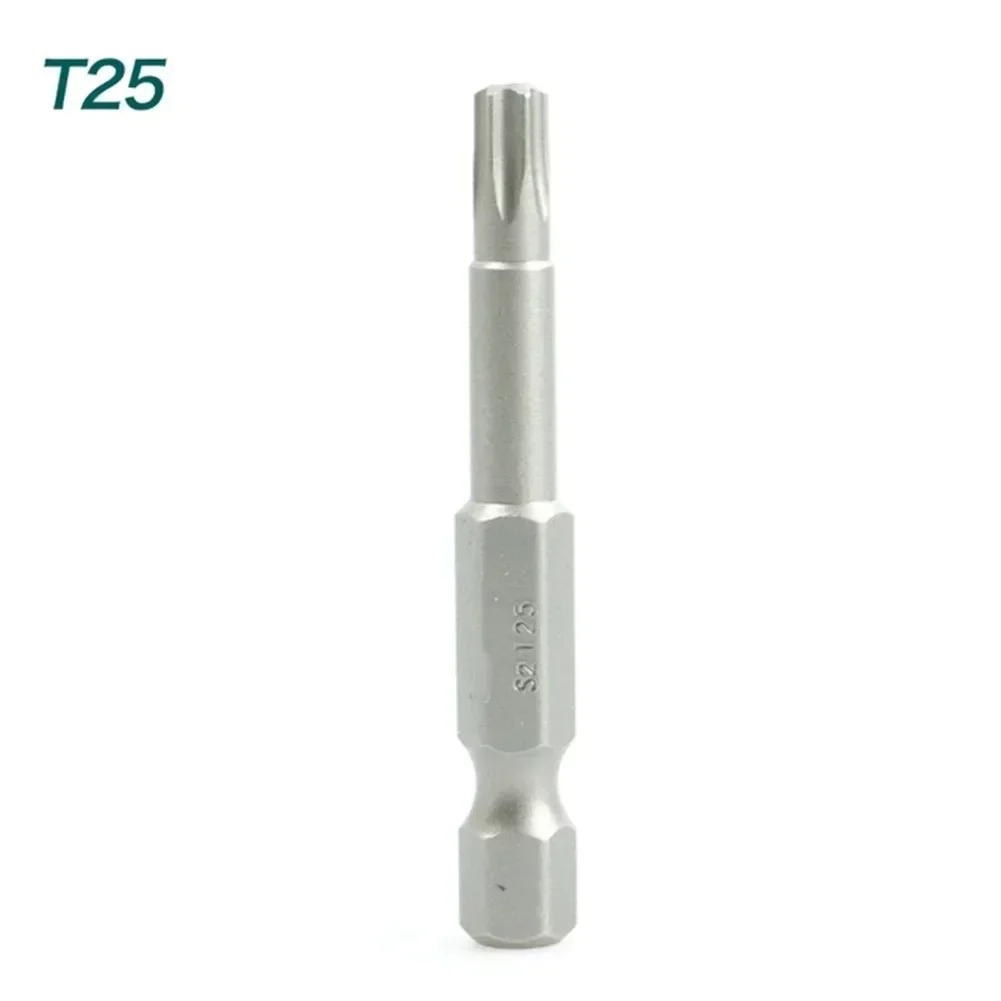 Лидер продаж, отвертки Torx Hollow T5 Torx6 T7 T15 T20 T25 T27 T30 1/4-дюймовый шестигранный хвостовик, электрическая отвертка, звездочка