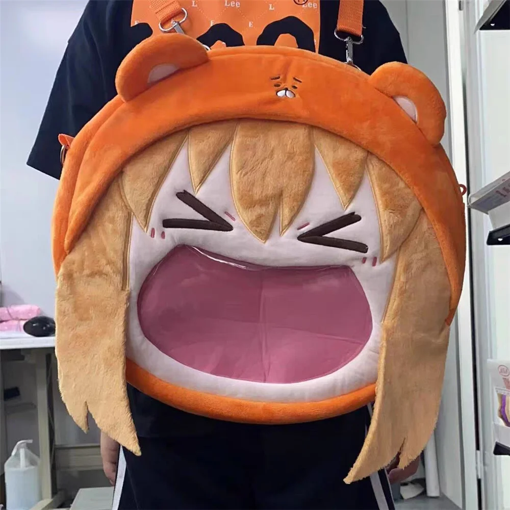 Anime My Two-Faced Little Sister Himouto Umaru Chan Plush Ita Bag Itabag Painful Aitata Cosplay Backpack Bags for Women Girls