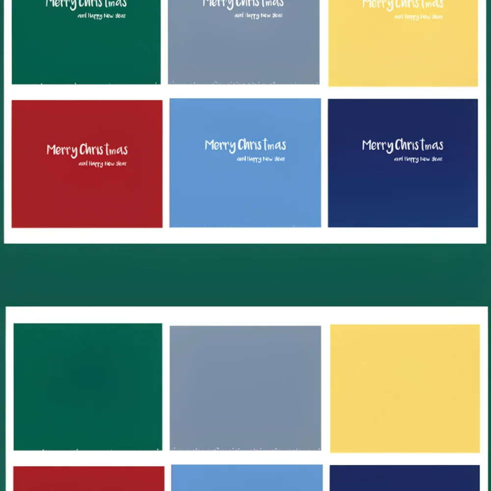 3D Pop Up Christmas Greeting Card Paper Note Creative Holiday Gift For Hualishiguang Festival Party Ornament Supplies