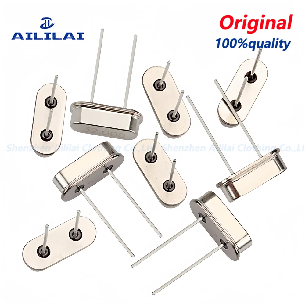 10PCS HC-49S 4Mhz 6Mhz 8Mhz 12Mhz 16Mhz 20Mhz 24Mhz 25MHz 26MHz  30MHz 32MHz 40MHz Quartz Crystal Resonator Passive Oscillator