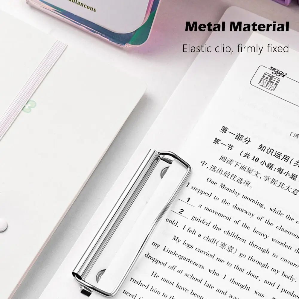 Gifts Random 1pc Foldable Folders Large Capacity Plastic Material Test Papers Organizer Transparent File Contract Folders File
