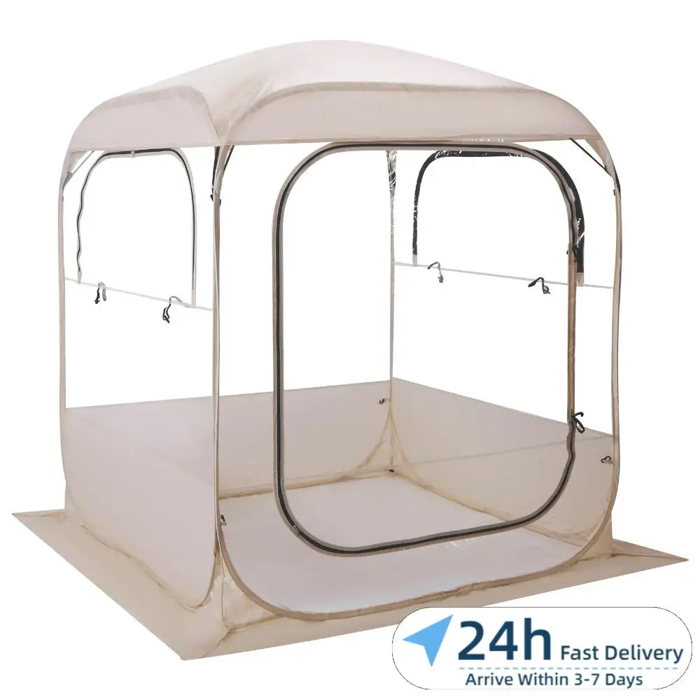 

Clear Bubble Tents 360 Panoramic View Greenhouse Camping Tent Quick Setup for Sports Events Camping Fishing Cheering