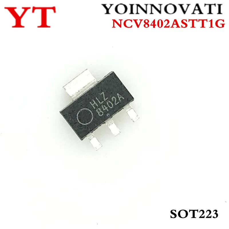 50pcs/lot  NCV8402ASTT1G DVR LO SIDE 42V 2.0A SOT223 IC  best quality.