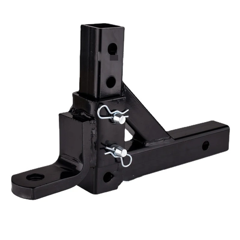 Trailer Hitch Adjustable Ball Mount Tow Hitch 5000lbs with 5/8 inch Hitch Pin Fits 2 inch Hitch Receiver Trailer Hitch Accessory