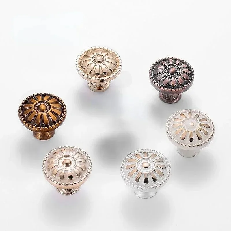 Alloy Gold Silver Cabinet Knobs and Handles Kitchen Cupboard Door Pulls Drawer Knobs Furniture Hardware