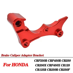 Motorcycle CNC Brake Disc Adapter Bracket 270MM For Honda CR125E CR125R CRE CRF 125 250 450 CR250R CRF250X CRF250R CRF450R 450X