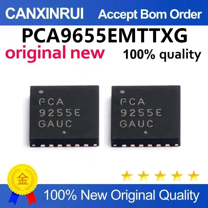 （5pcs-100pcs）Brand new stock PCA9655EMTXG packaged QFN-24 I/O extender chip PCA9655