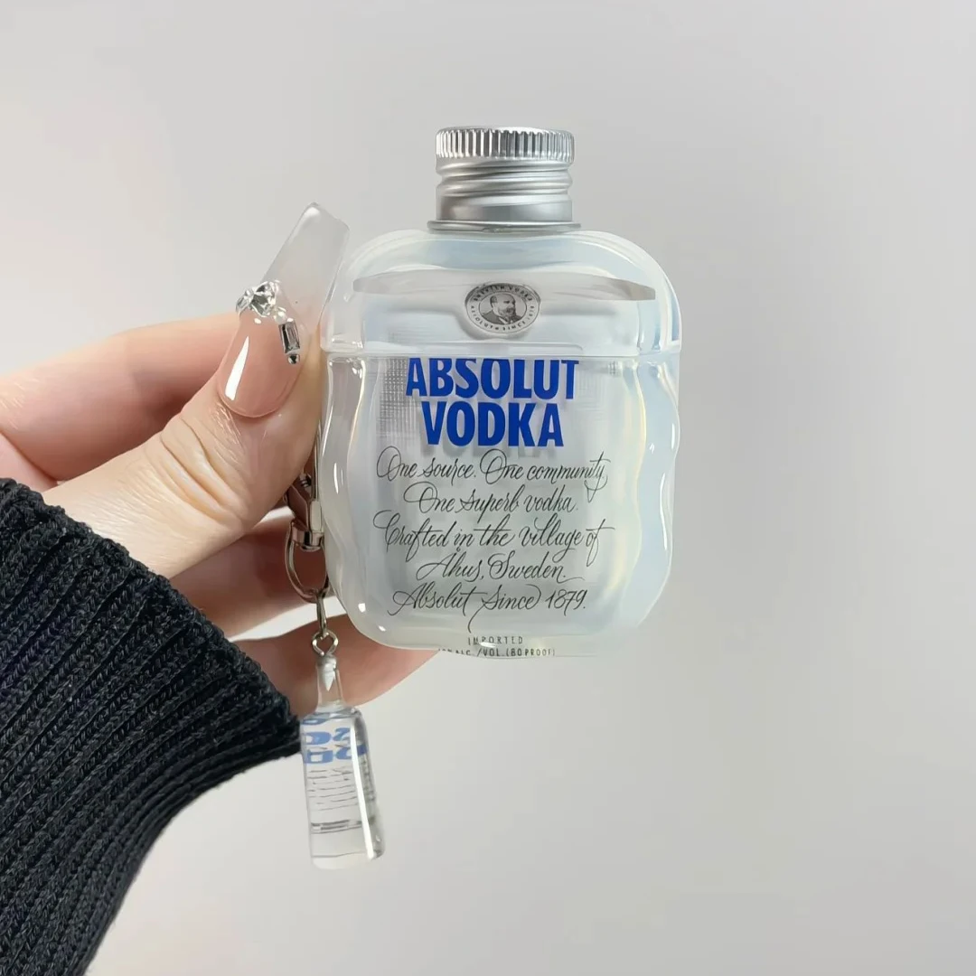 حافظة حماية لسماعات الرأس بتقنية البلوتوث اللاسلكية IMD Vodka لهاتف Apple Airpods 4 2024 3 Pro 2 غطاء سماعة أذن مقاوم للصدمات