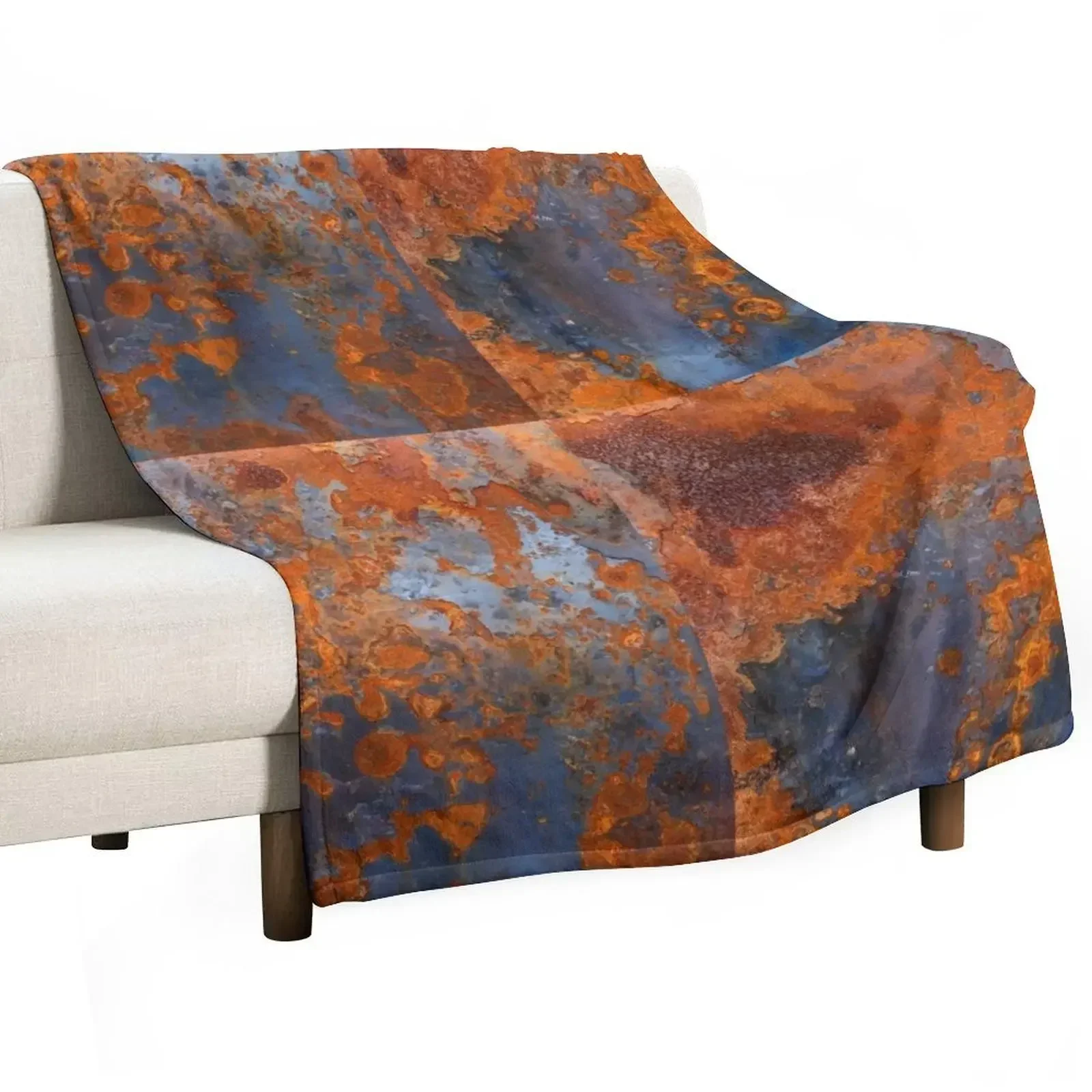 

Rust Pattern Throw Blanket Heavy christmas decoration Hairys Blankets